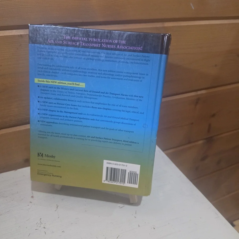 Air & Surface Patient Transport Principles & Practice 3rd Ed 2003 9780323017015